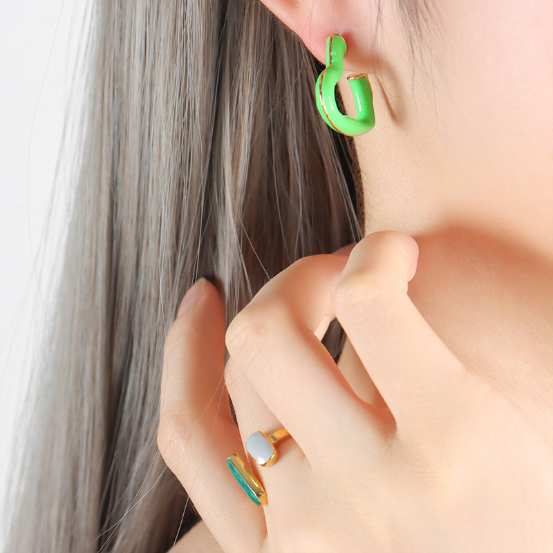 Trend fresh earrings