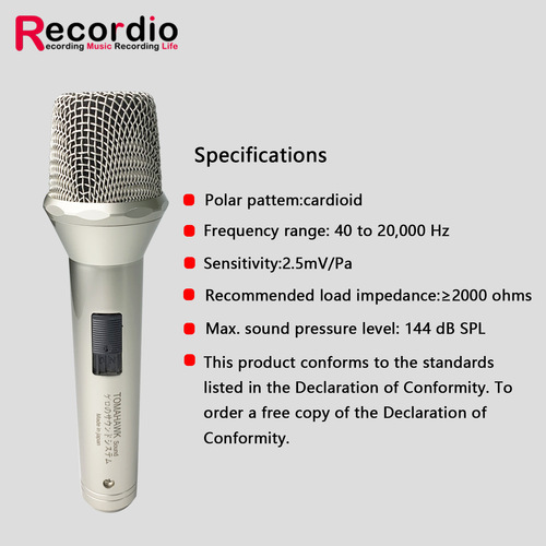 GAM-SC15 professional wired dynamic microphone karaoke stage outdoor performance metal microphone handheld
