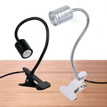 led软管射灯宿舍学习护眼台灯展会拍照摄影直播补光夹子台灯工作