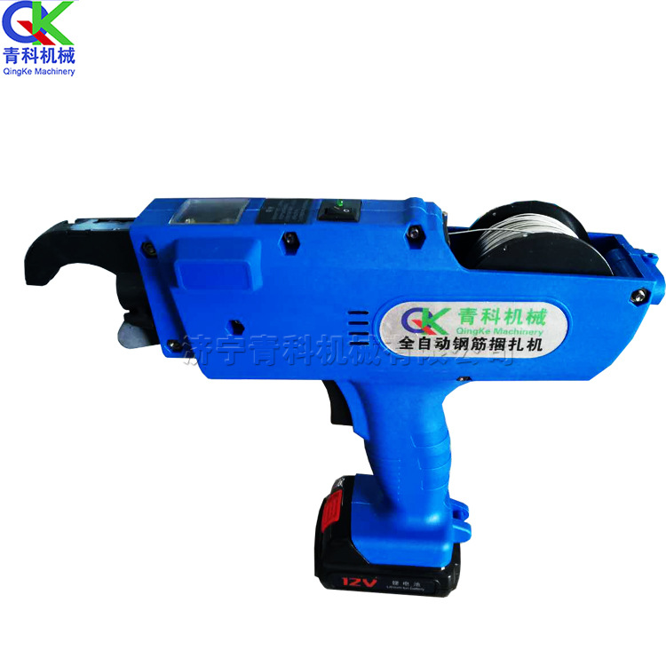 手持式锂电池钢筋绑扎机 全自动钢筋捆扎机 建筑工地钢筋打结机
