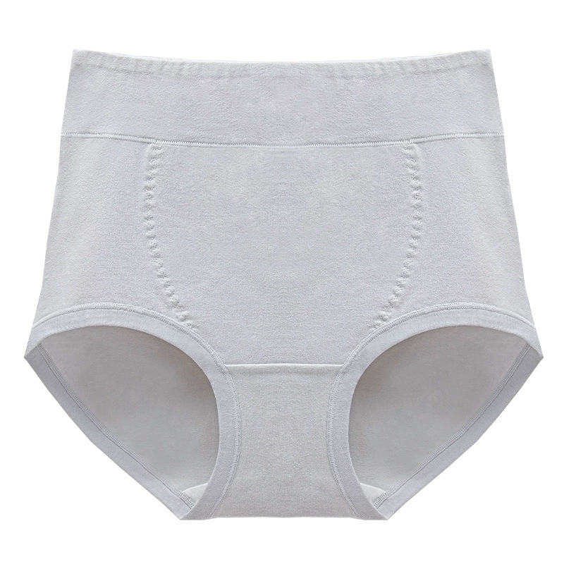Postpartum Shaping High-Waist Cotton Panties, Antibacterial Breathable, Plus Size (L–XXL)
