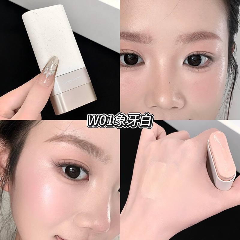 Gege bear beauty skin cream base hidratante concelador hidratante controlador de aceite impermeable antiperspirante no eliminación de maquillaje base