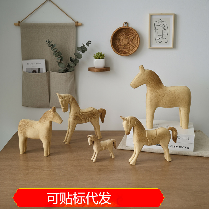 Wooden Blank Animal Figurines DIY Painting Materials Raw Unfinished Rough Home Desktop Decorations