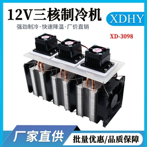 XD-3098-12Vdiy полупроводниковая холодильная деталь для домашних животных, небольшой комплект для кондиционирования воздуха, холодильник, небольшой полупроводниковый холодильник