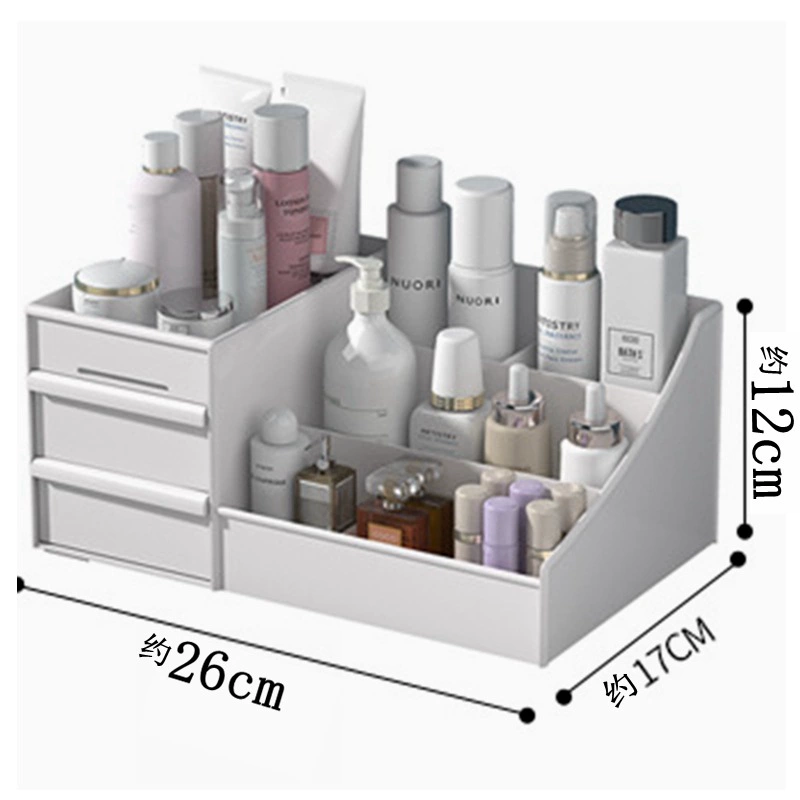 Student-friendly lipstick for manicure, table cosmetic storage box