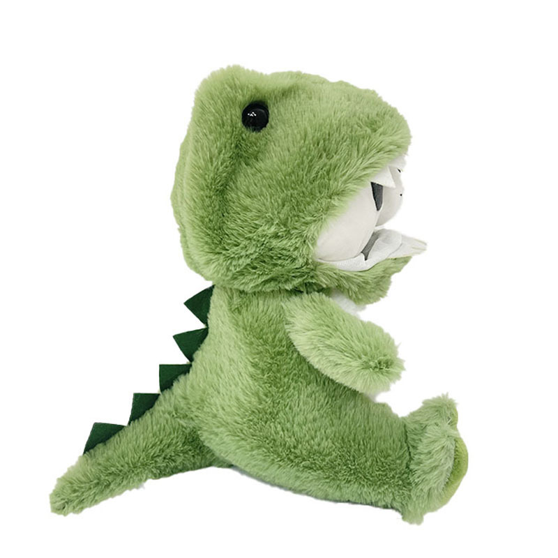 Tiktok mismo lindo en línea celebridad Panda de peluche juguete dinosaurio muñeca los niños calmante regalo muñeca calmante