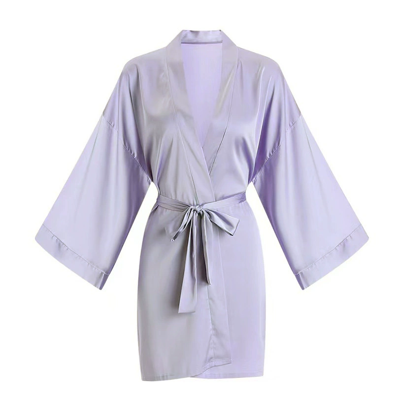 Meishilan bathrobe without suspension single -piece bathrobe 169