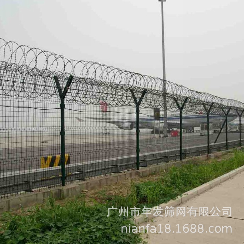 广州工厂直销监狱围墙防护网 防止看守所犯人逃逸刺绳护栏网