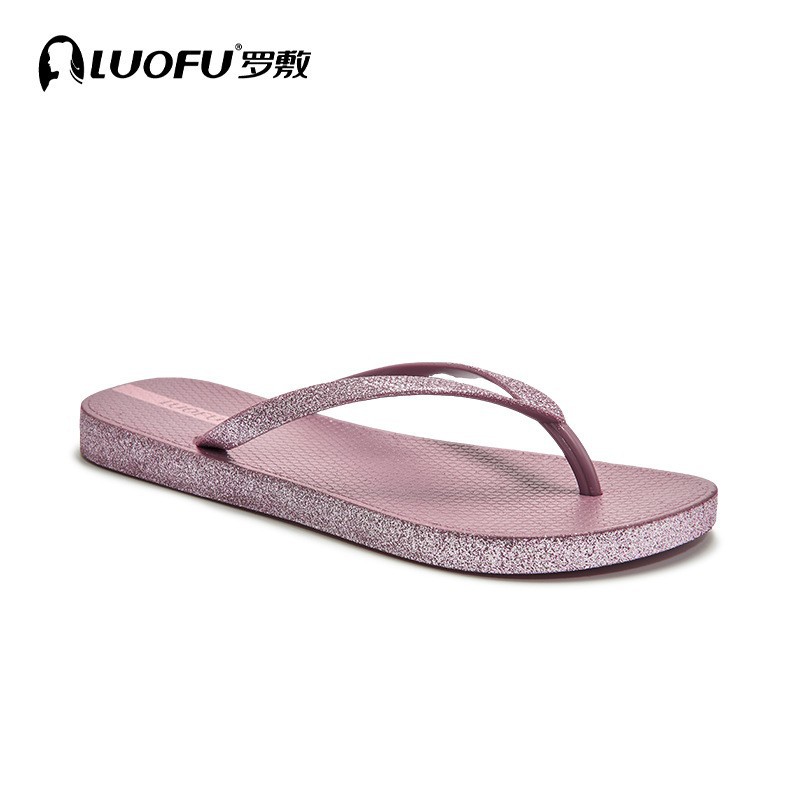 Zapatillas antideslizantes cómodas, zapatillas de vacaciones, zapatillas de viento, zapatillas de playa de talón plano en verano