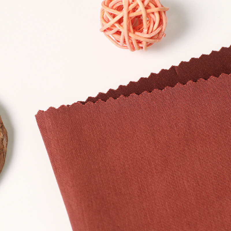 莫代尔涤空气层砂洗莫代尔仿铜氨面料