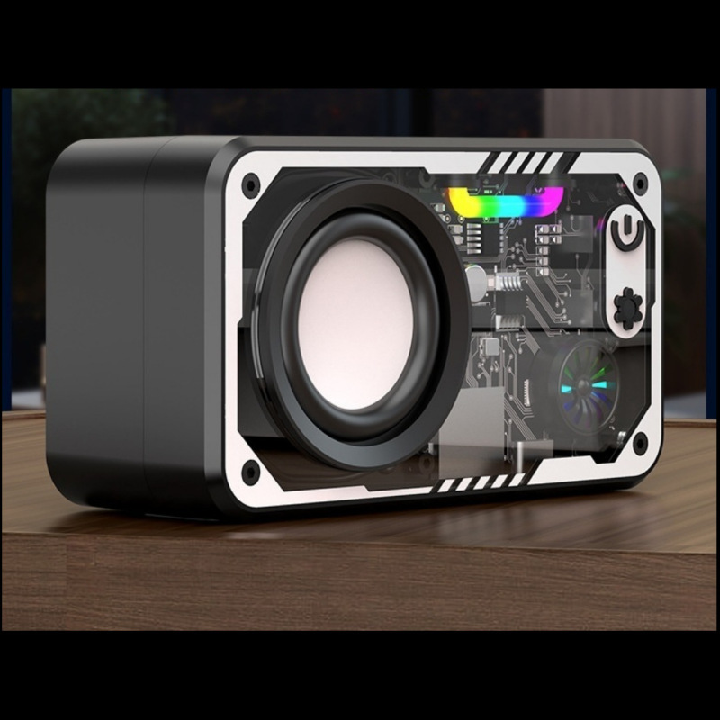 V1新型国境を越えたクールな機甲風ミニbluetoothスピーカー重低音ステレオ屋外携帯自慢スピーカー|undefined