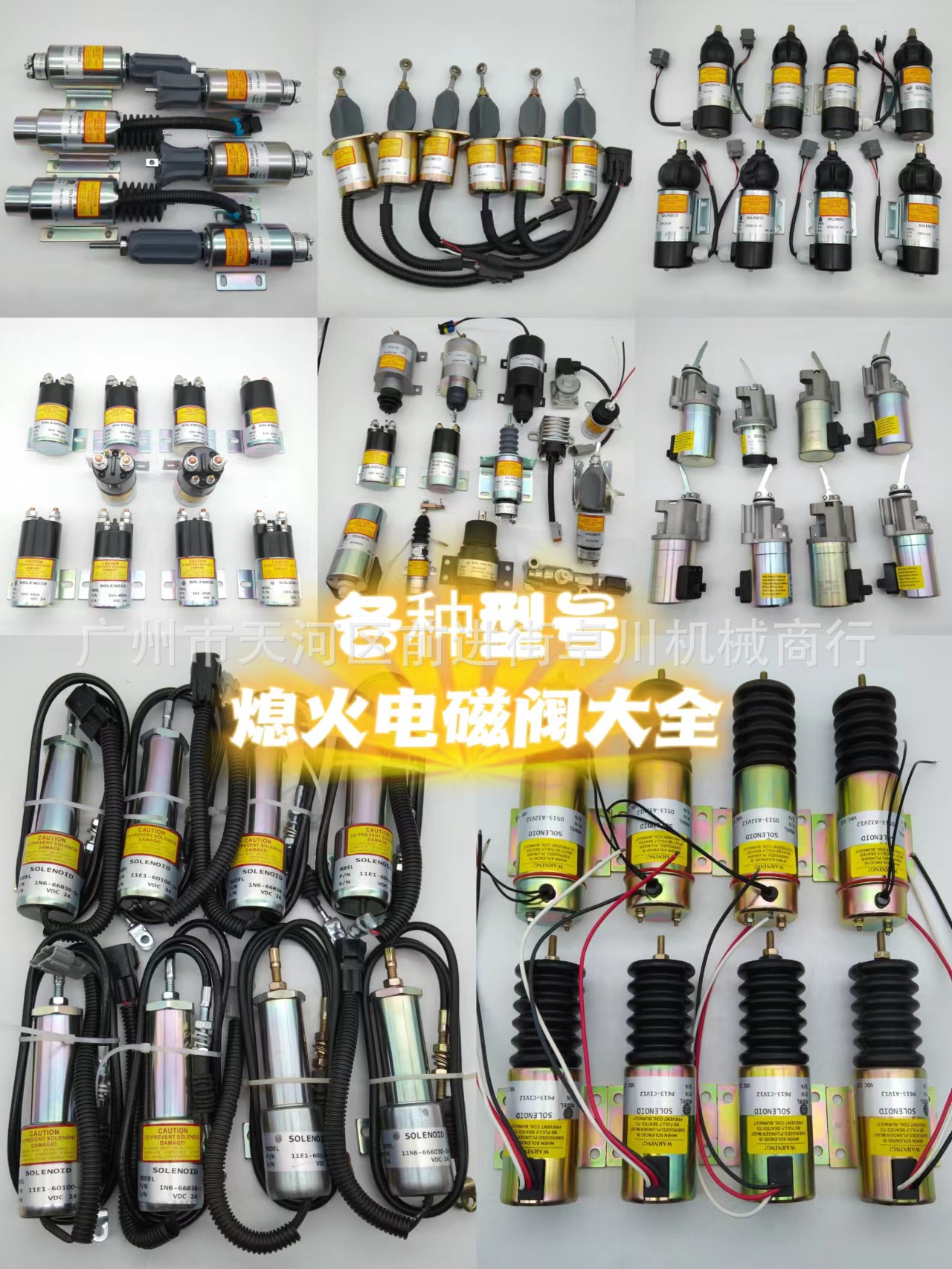 77402Gt 77402 Flameout Switch/Electromagnetic Valve Suitable for Diesel Engine S-60 S-65 S-80
