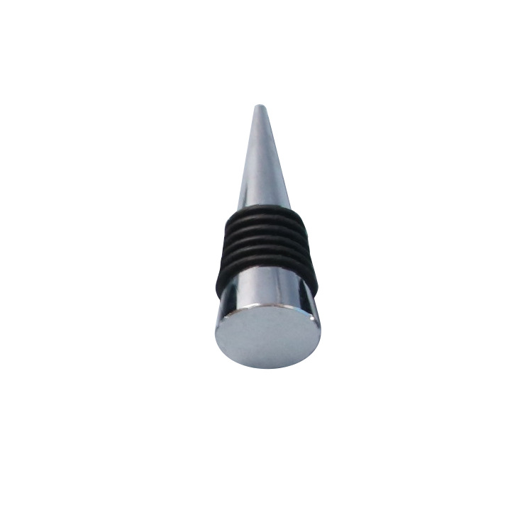 Tapón especial de vino tinto de metal combinado de bricolaje para sellar la parte inferior del cuerpo Tapón de botella de vino especial de tapa plana de vino hueco