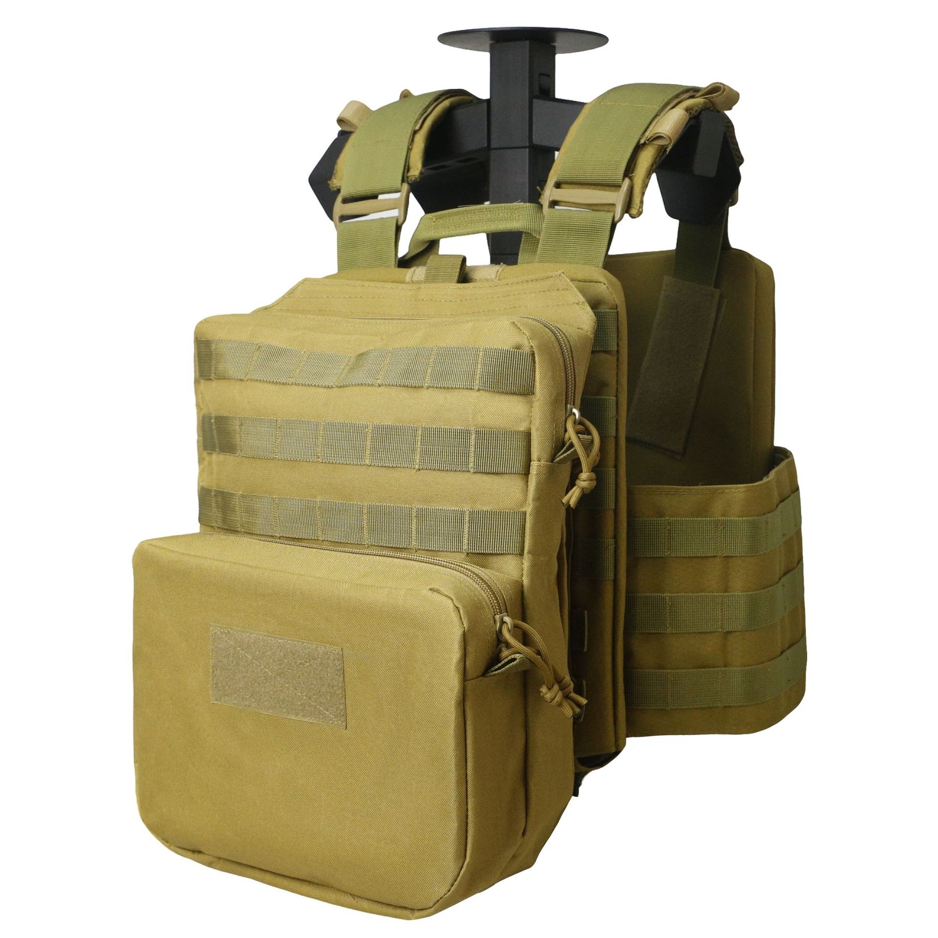 Mochila de hombro de ciclismo táctico bolsa de agua deportiva al aire libre bolsa de accesorios de chaleco JPC