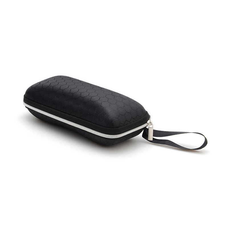 Caja de cartón blanco Oxford Zipper Glass Case PVC Botón Caja de gancho Caja de gafas de sol resistente a la compresión Accesorios de caja plegable 1