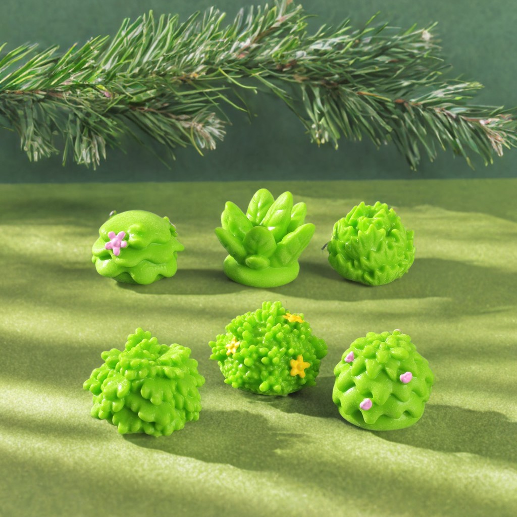 New plant accessories micro-landscape gardening and landscaping ornaments simulated grass plant decorative resin accessories