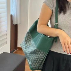 狗牙戈雅初代hobo斜跨包腋下单肩包时尚百搭大容量拼色托特宠物包