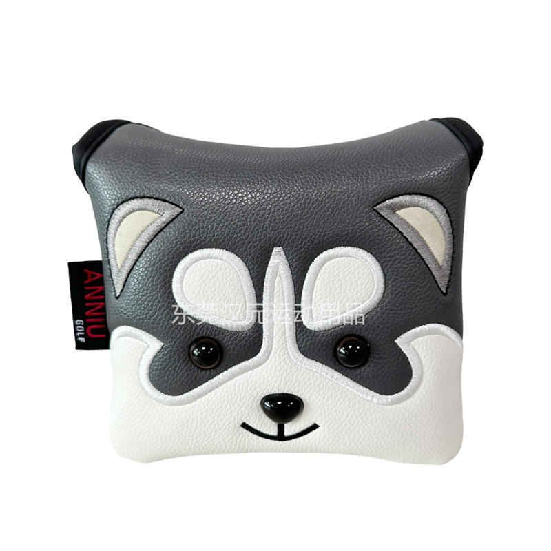 Fabricante OBM e-commerce Golf Club de madera Manga Club cabeza protección lindo Husky headcover