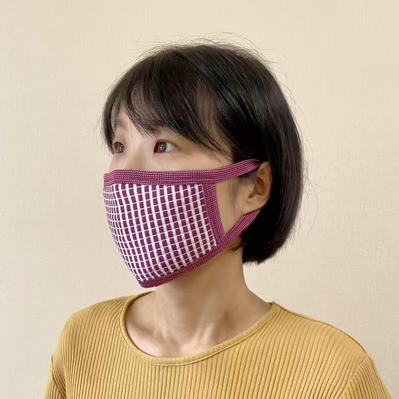 Conductive Magnetic Mask Far Infrared Fabric Mask Can Be Tested with Magnets to Fit the Face Hanging Mask Negative Ion Mask