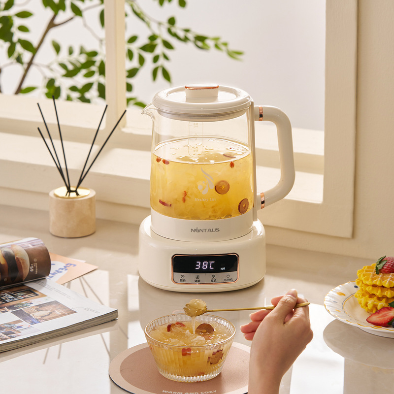 金正養生ポット恒温全自動家庭用多機能オフィス湯たんぽ茶器花ティーポット|undefined