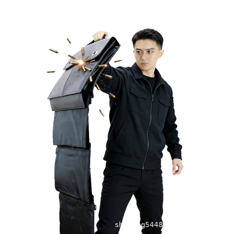 Guangdong Shield Outdoor Bulletproof Briefcase Bodyguard Celebrity Briefcase Defense Anti-Stab Knife-Blocking Tactical Security Handbag