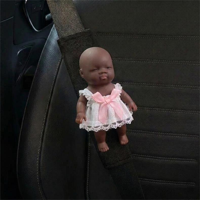 Cute Natasha Car Seatbelt Shoulder Pads, Car Interior Seatbelt Decoration, Anti-Wear Clothing, Couple Set for Women