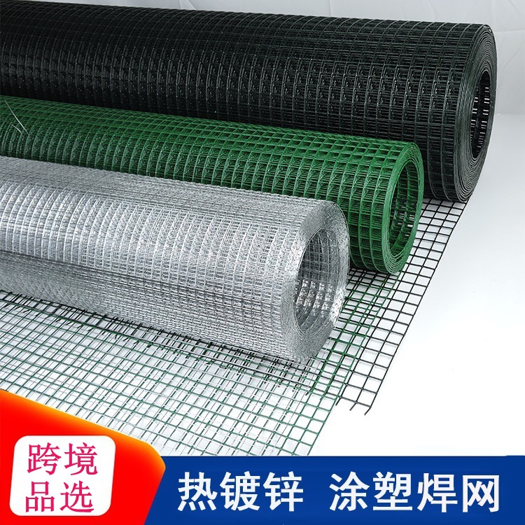 外贸PVC涂层焊接钢丝网乙烯基涂层网Pvc Coated Welded Wire Mesh