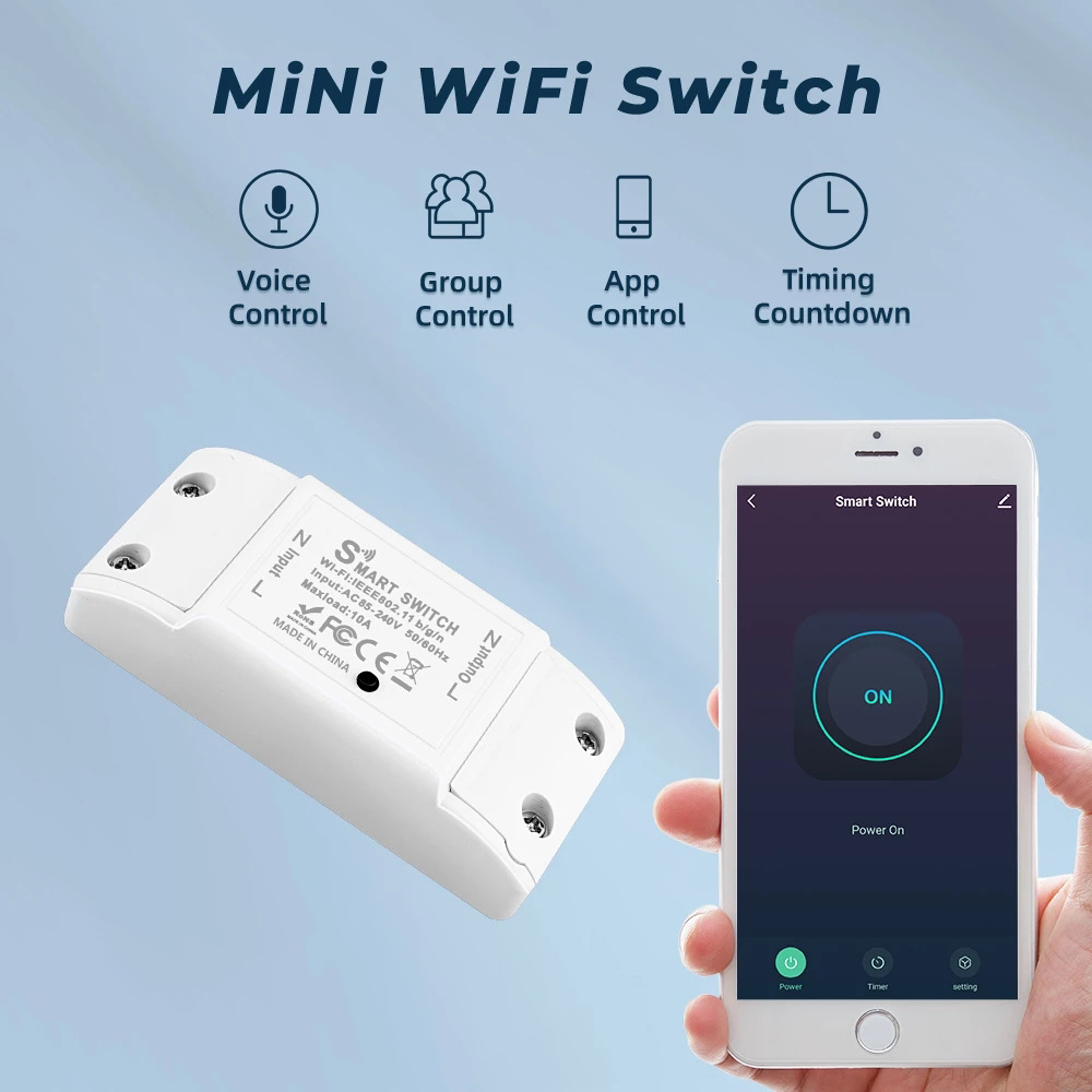 涂鸦智能WiFi蓝牙通断器 手机远程无线遥控定时控制开关多功能