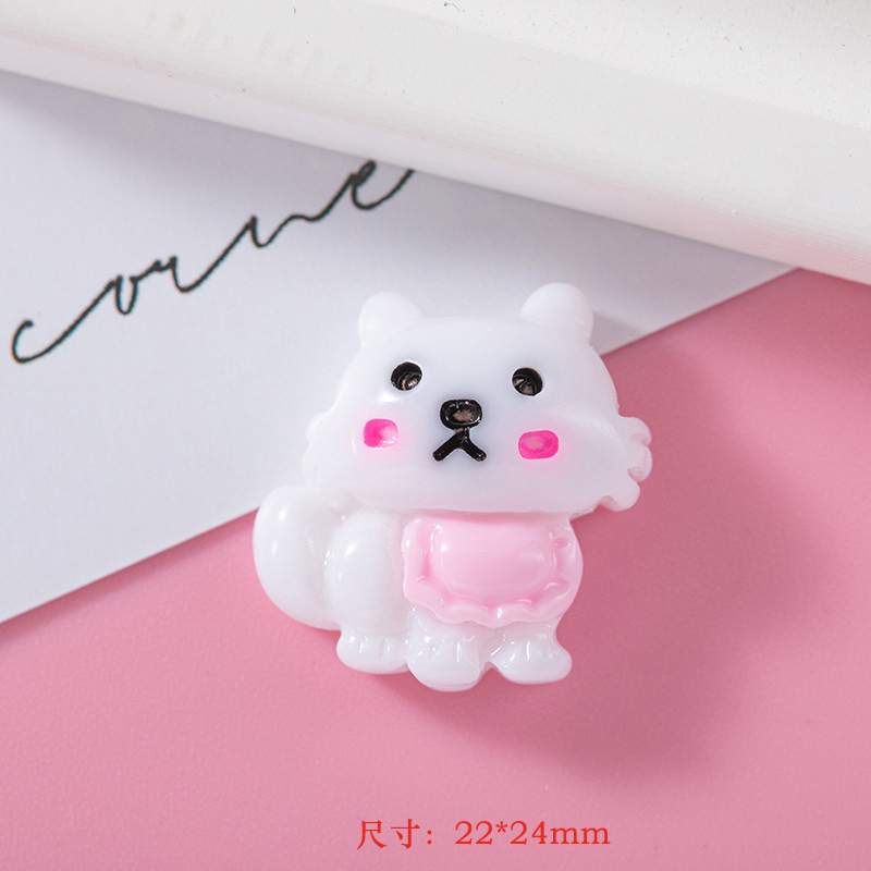 Directo de fábrica diy crema pegamento resina accesorios animales teléfono móvil shell taza de agua llavero parche jalea pegamento animal