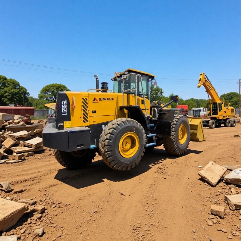 956L cargador 956F cargador 958F cargador Liugong Kat XCMG tipo de rueda de 5 tonos