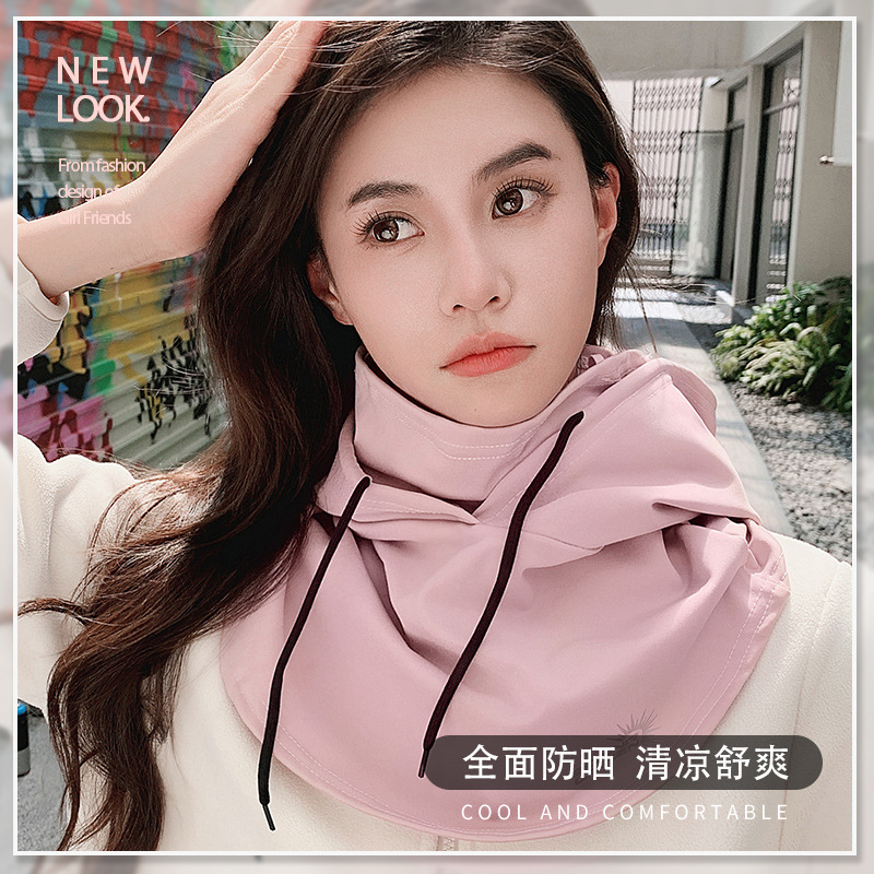 Men's and Women's Winter Cycling Masks, Breathable and Warm Hoods, Neck Protectors, Thickened Anti-Freeze Face Protection Ski Masks Wholesale