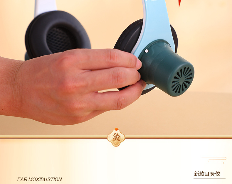 Ear Moxibustion Device Home Ear Warming Tool with Smoke Filter for Traditional Moxa Care specifications