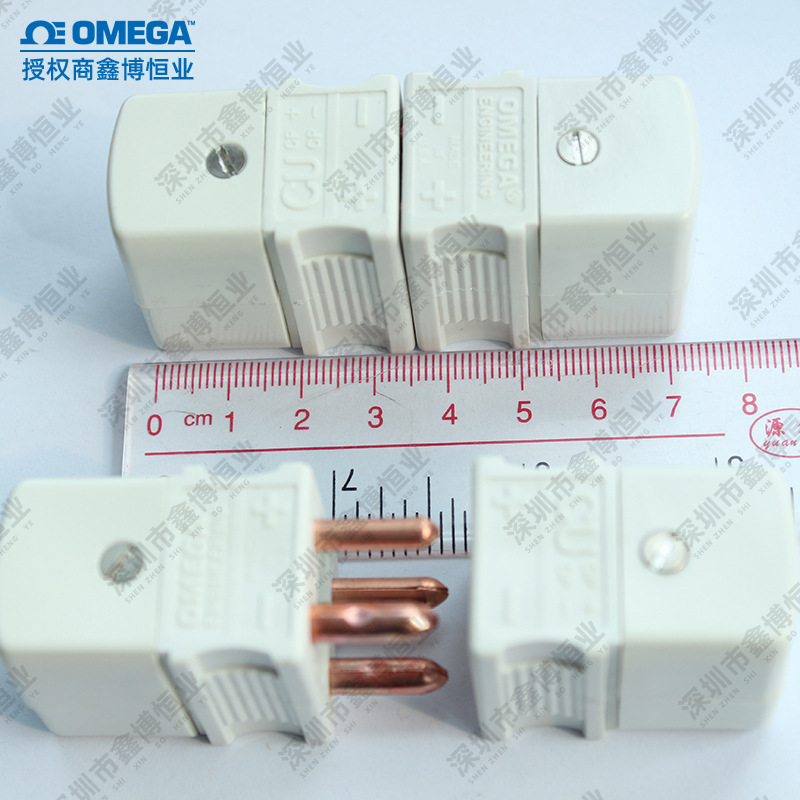 DTC-U-F DTC-E-M双支热电偶连接器美国奥米佳四针工业铠装温度