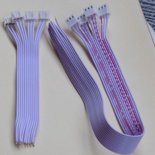 Ul2468 Cable Terminal Cable Hy2.0 with Buckle Xhb2.54 with Buckle Red and White Cable Blue and White Cable