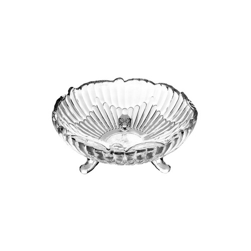 Creative European fruit plate glass candy basin modern living room home crystal coffee table snack internet celebrity fruit basket large size