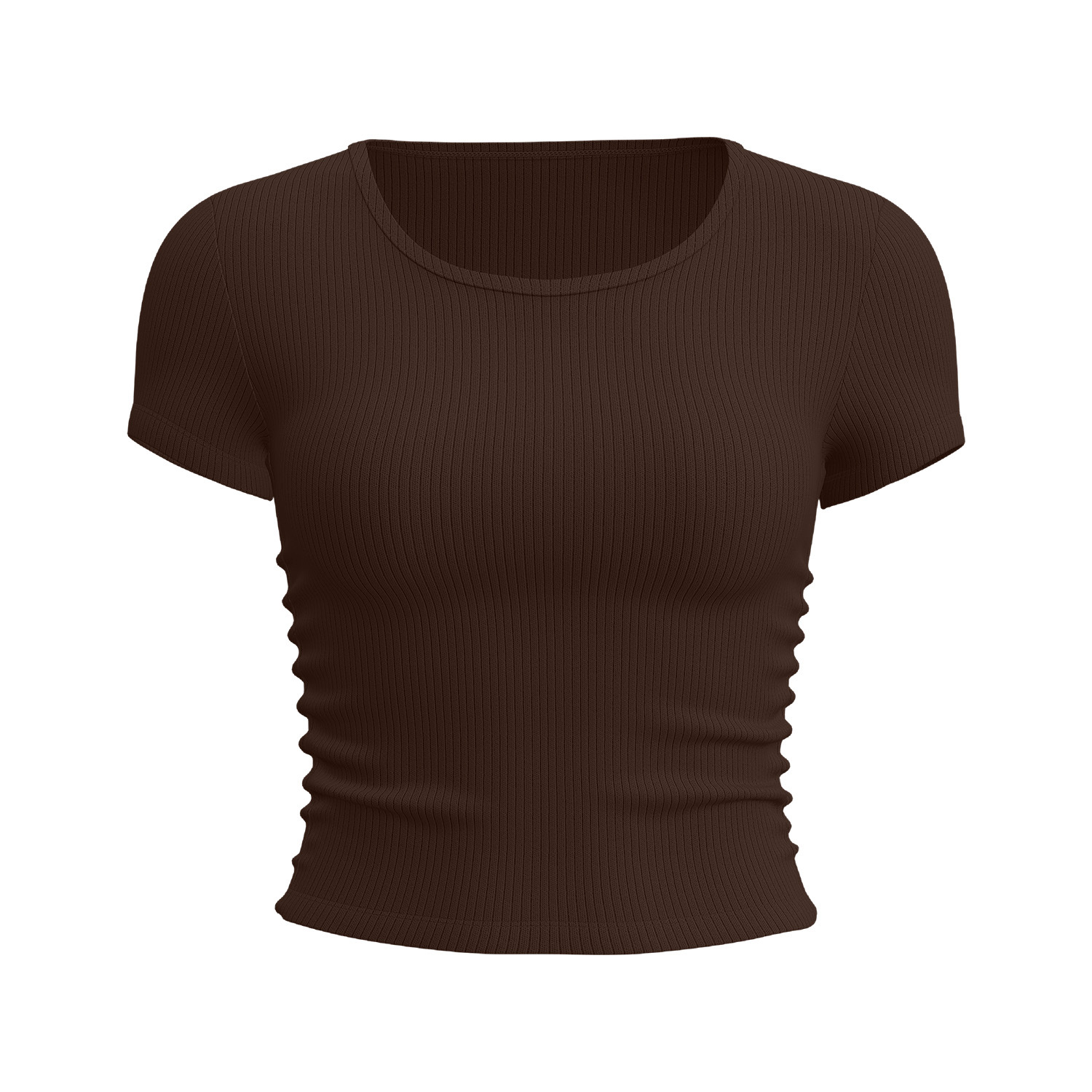 Ju Yi Tang rayas camiseta deportiva de mangas cortas de mujer nueva ropa de yoga de verano de manga corta ventilada