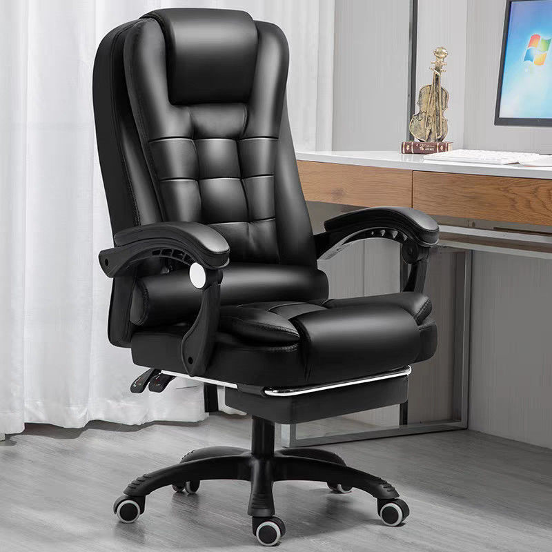 Boss Computer Chair Home Living Room Study Reclining Backrest Sedentary Waist Protection Massage Ergonomic Office Chair