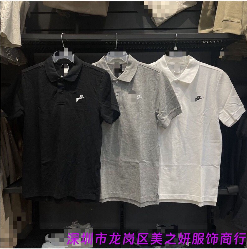 2026 Classic Short-Sleeve Men's and Women's Embroidered Sports Casual Knit Polo Shirt Loose Breathable T-Shirt Top
