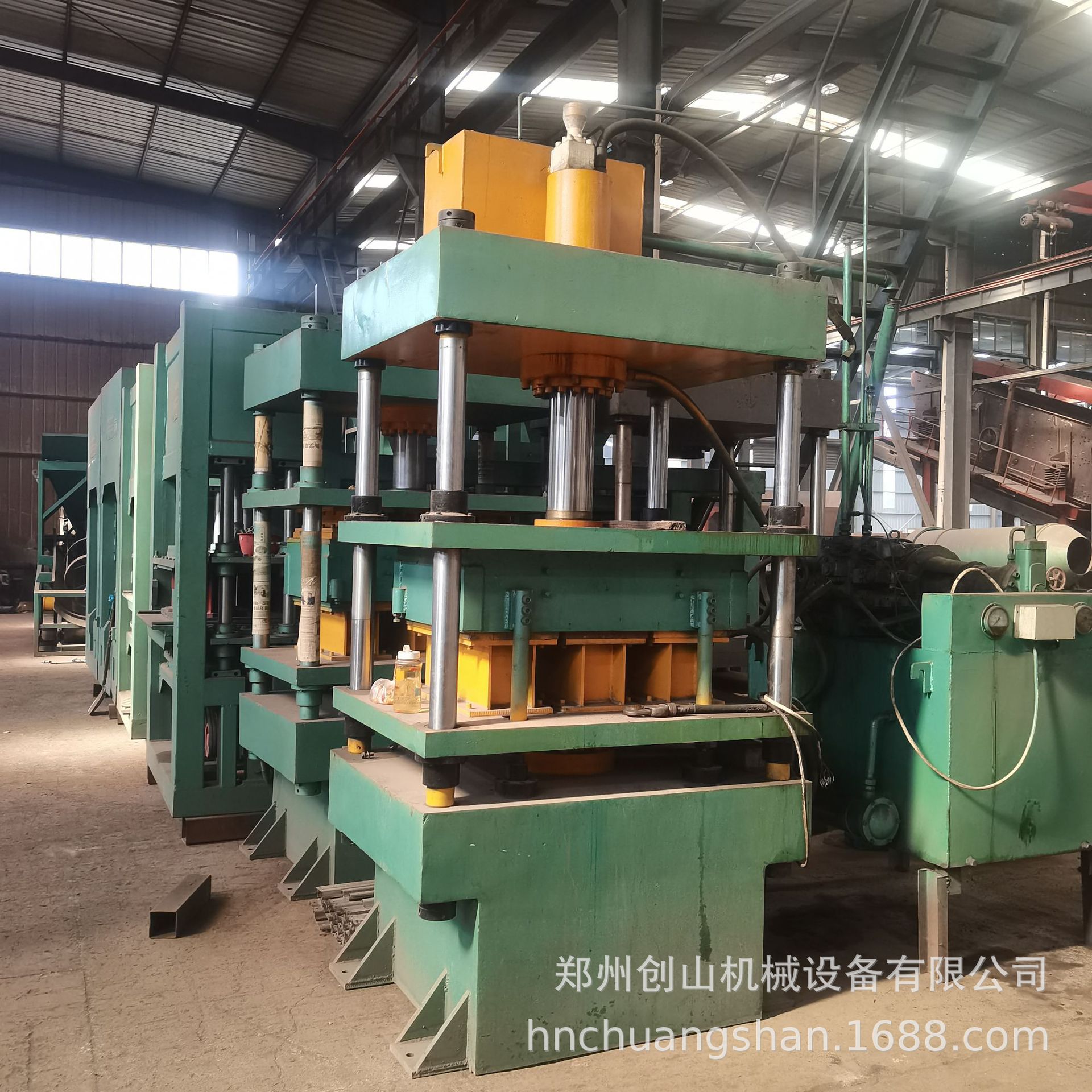 供应静压砖机 建筑垫块砖机 免烧砖机设备 液压免烧砖机 水泥砖机