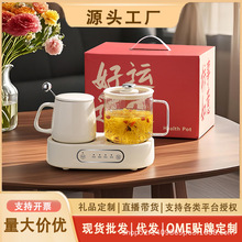 双养生壶多功能家用办公室煮茶器小型玻璃花茶迷你恒温水杯送礼物