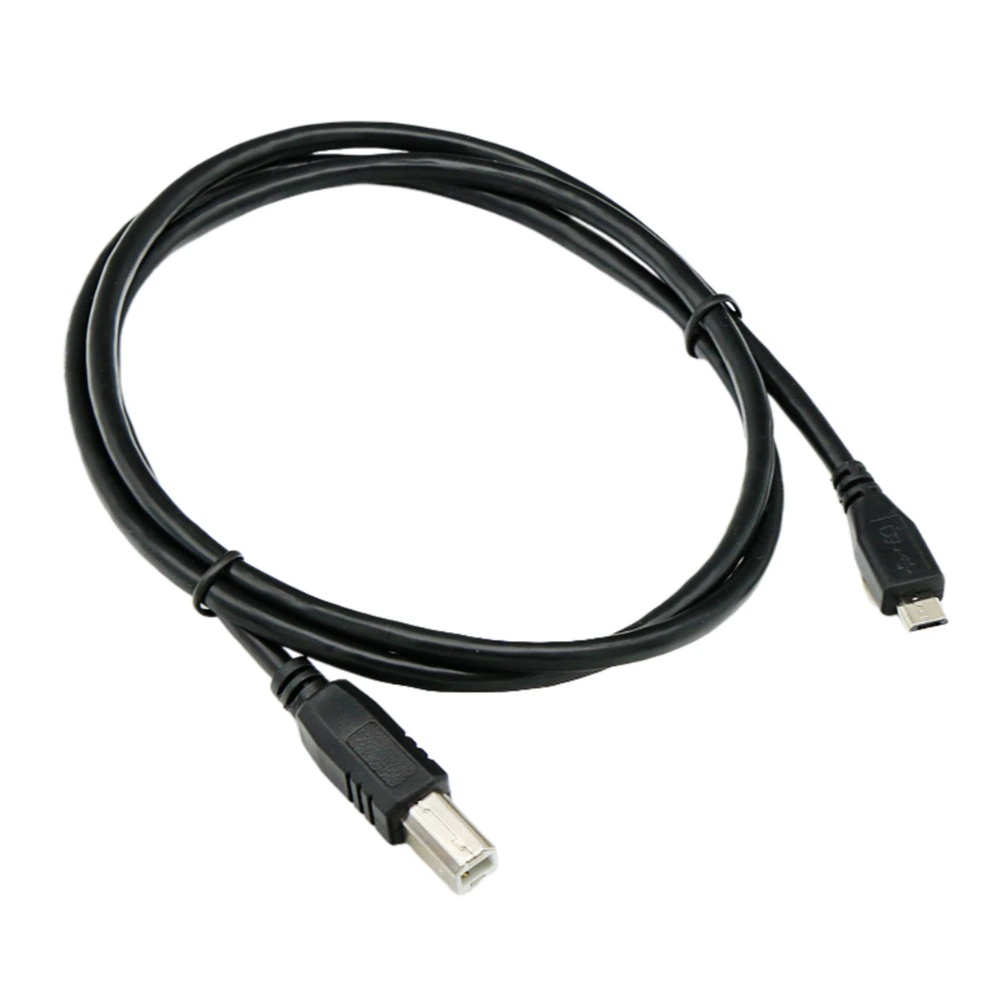 Micro USB до квадратного порта B-type male data cable Android phone connected to printer smart piano sound card data cable