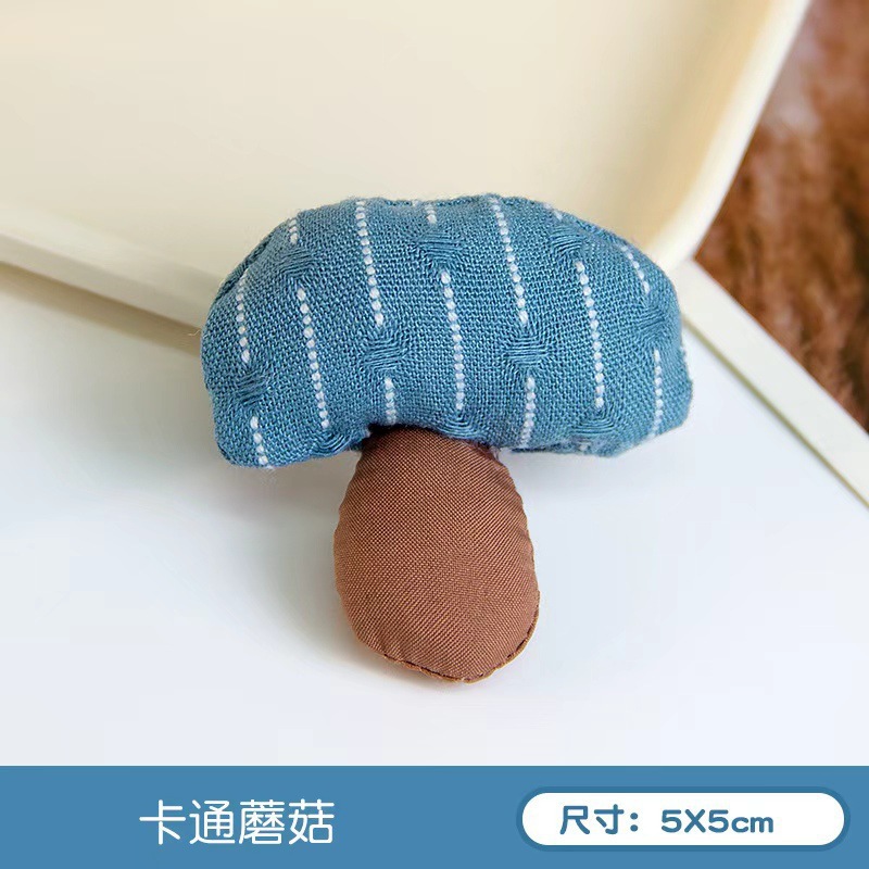 蓝色蘑菇 / 无胸针款