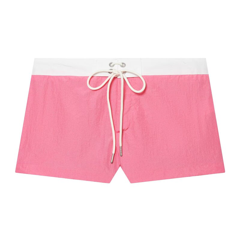 Cross-Border Women's Clothing 2026 Summer New Style American-Style Boxer Shorts Swimsuit Sports Pants Nylon Drawstring Shorts 1255464