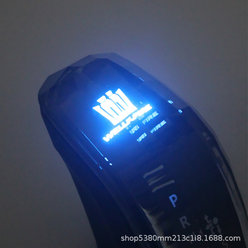 Adaptable a la serie 40 24 - 25 Elfawell Crown Crystal Gear Handle Brilliant Gear Handle