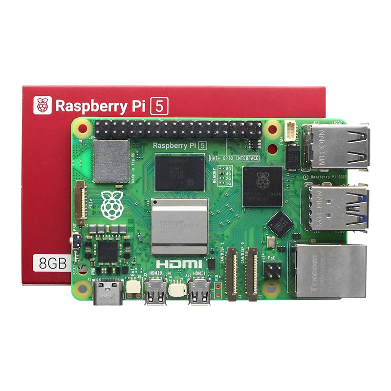 Развитие плата Raspberry Pi 5 5B, Raspberry Pi 5 8GB материнская плата, Linux, программирование, одностраничный компьютер