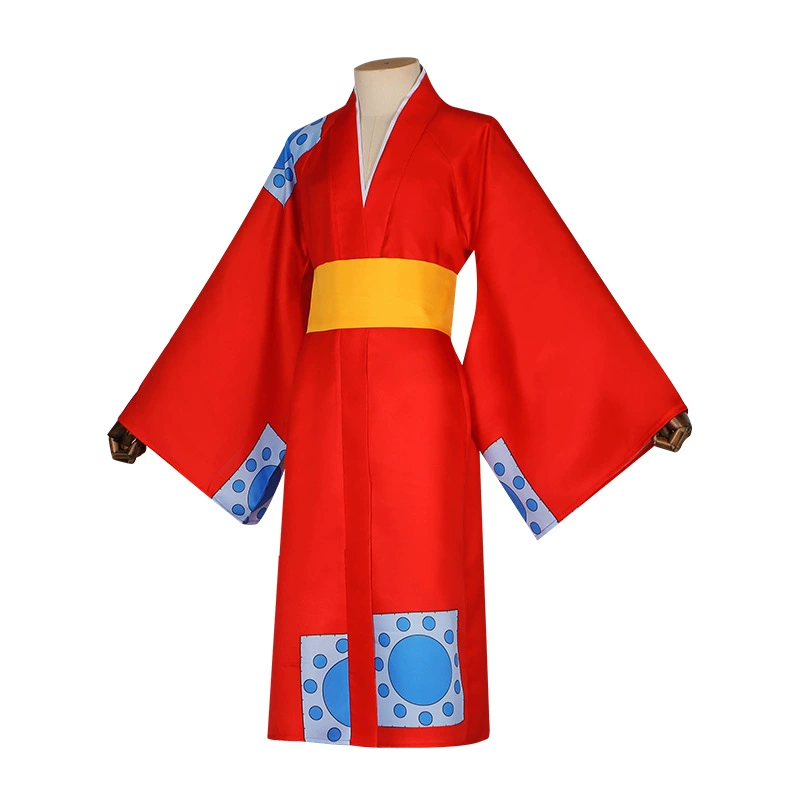Аниме One Piece и COS COS сервис Лuffy Саурон Трафар coslay кимоно игра