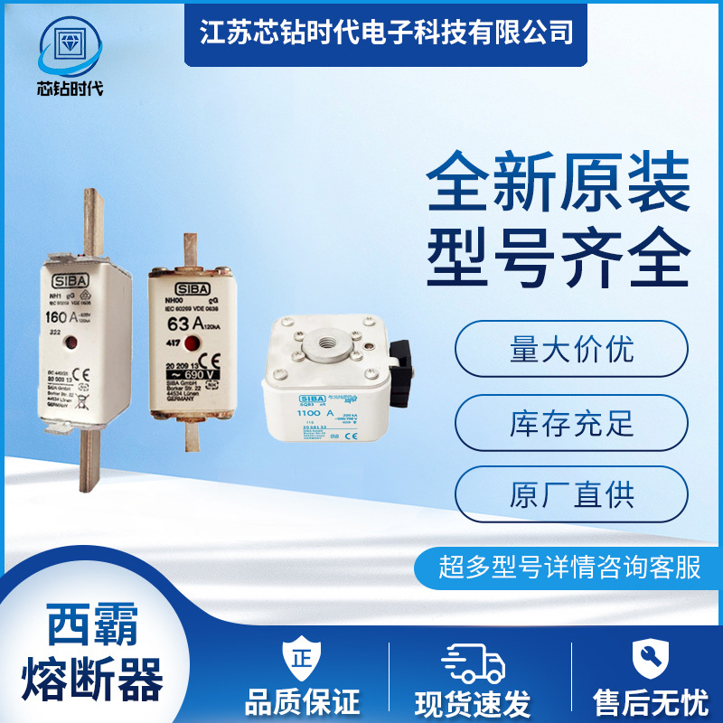 2066132.63  2066132.80  2066132.100   SIBA西霸熔断器