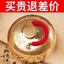 铜壶汤婆子加厚老式注水热水袋按摩壶烫背推拿复古暖手炉暖脚