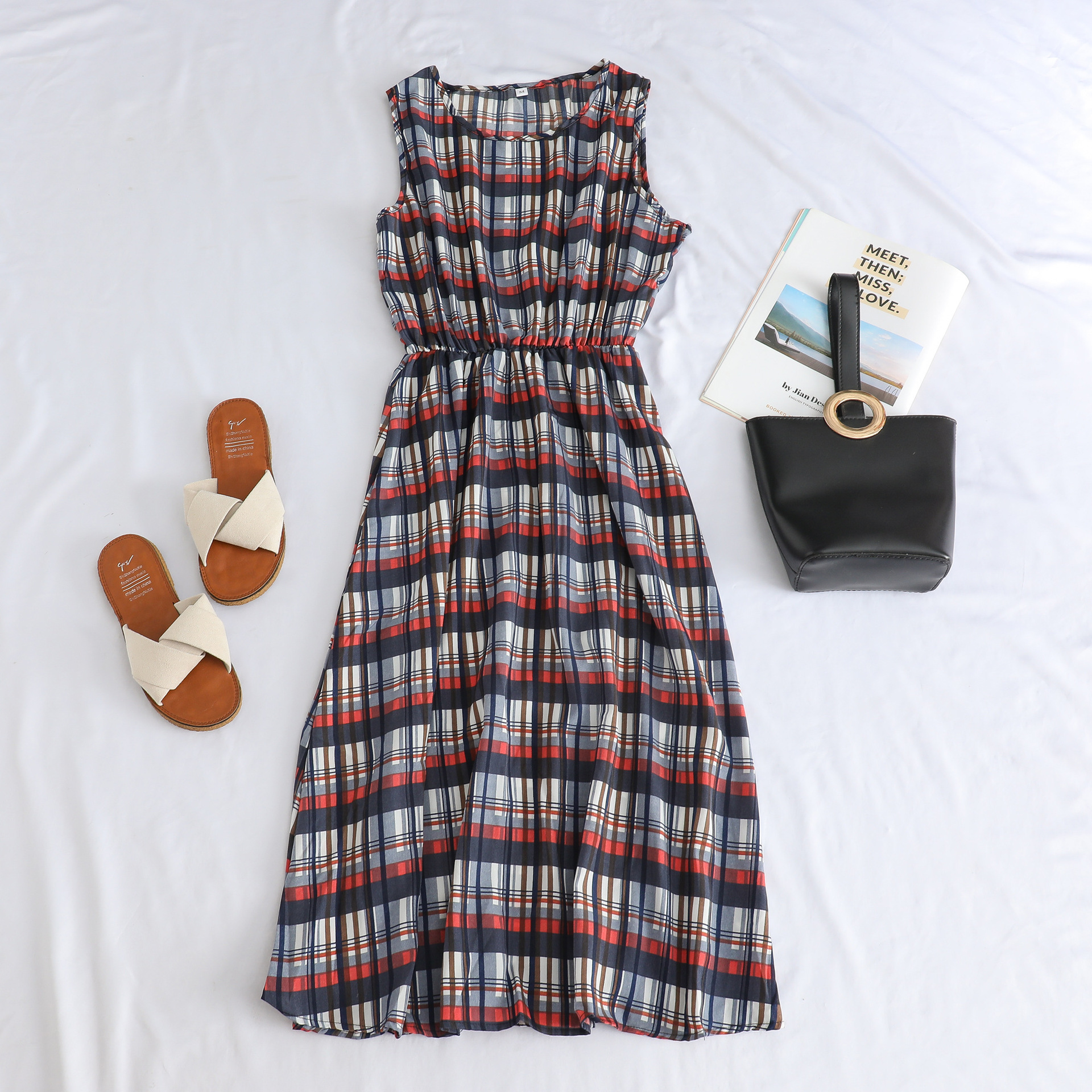 F29 레트로 체크 무늬