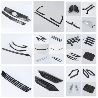 24 ELFA exterior decoration modification suitable for Toyota Alphard handle door wrist door side strip rearview mirror decoration L